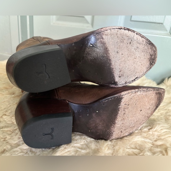Tecovas The Annie Boots in Café Leather size 8 - Picture 13 of 14